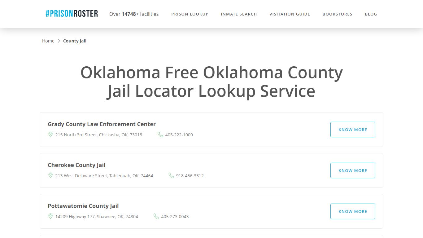 Oklahoma County Jail Inmate Lookup - Prisonroster